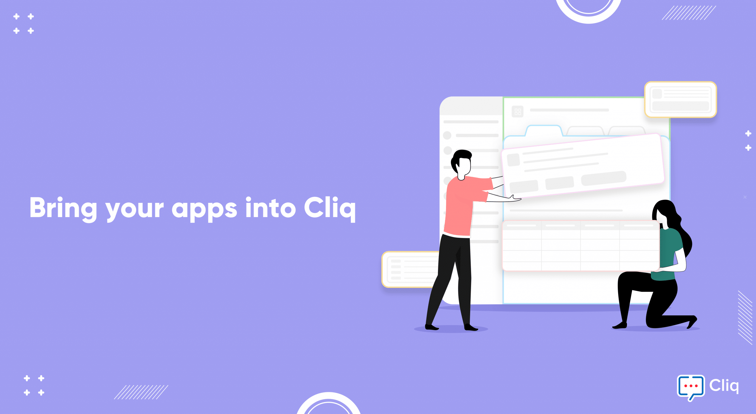 Bring your apps into Cliq
